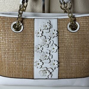 Liz Claiborne Floral Shoulder Bag